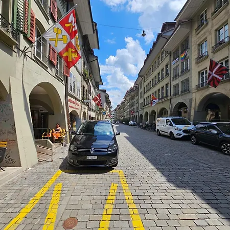 Real Swiss Classic Apartment & Up To 7 Seats Cars Rental Option Bern Exterior photo